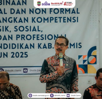 Disdik Ciamis Gelar Peningkatan Kompentensi Guru