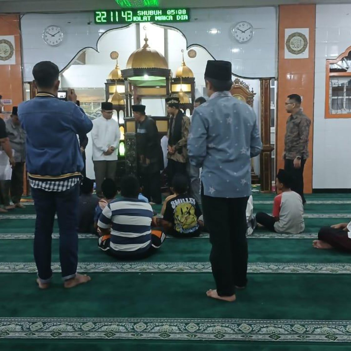 Hari Ke 3, Tim Safari Ramadhan II Kunjungi Masjid Darul Falah Aua Dalam