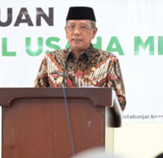 Wali Kota Banjar Serahkan 1.525 Milyar Bantuan Modal Usaha Mikro