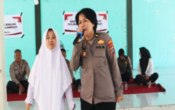 Polres Langkat Edukasi Santri Cegah Pelecehan dan Perundungan Sejak Dini