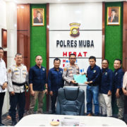 Jelang Pelantikan,PWI Muba Kunjungan Ke Kapolres