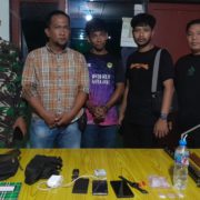 Pengedar Narkotika Jenis Sabu Sabu Tak Berkutik Setelah Diamankan Personel Tim Intelrem 022/PT