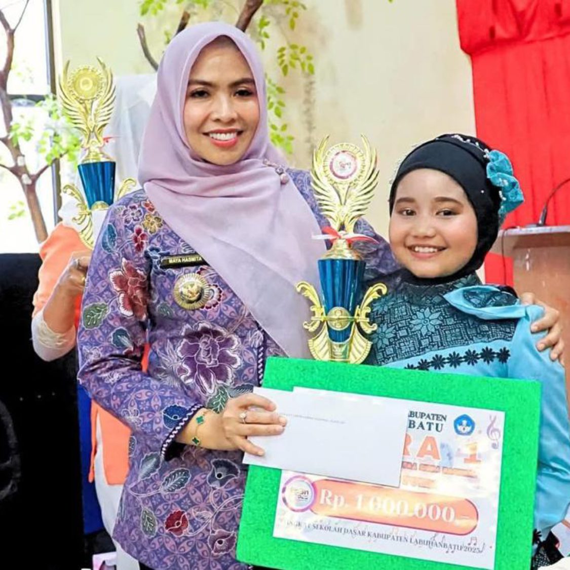 Bupati Hadiri Acara Fetival Lomba Seni dan Sastra Siswa Nasional