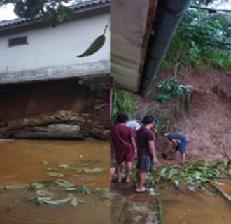 Bencana Longsor Terjang Ciamis Sejumlah Rumah Rusak-Jalan Tertimbun