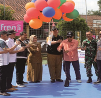 Jaring Bibit Atlet Potensial SMK LPS Ciamis Gelar Kejuaraan Bola Voli