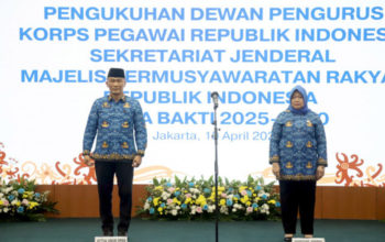 Siti Fauziah Terpilih Menjadi Ketua Dewan Pengurus Korpri Setjen MPR RI Periode 2025-2030