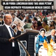 Dr AB Purba Luncurkan Buku ‘Aku Anak Petani’, Kisah Inspiratif Perjuangan Menuju Sukses