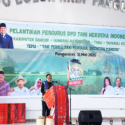 DPD TMI Kabupaten Samosir Dilantik, Wakil Bupati Samosir Minta Pengurus Baru Perjuangkan Kesejahteraan Petani