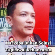 Kapolres Tolitoli Ajak Masyarakat Bersatu Perangi Narkoba di Momen Hari Anti Narkotika Internasional