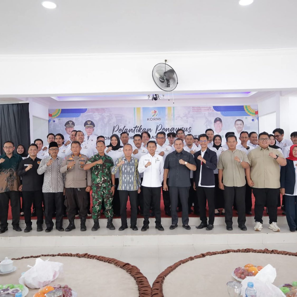 Sekda Ketapang Hadiri Pelantikan Kormi Kabupaten Ketapang Masa Bakti 2025-2029