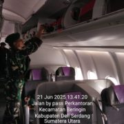 TNI Pastikan Keamanan Ancaman Bom di Saudia Arabia Airlines SV5688, Pesawat Kembali Lanjutkan Penerbangan Menuju Surabaya Dengan Aman