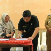 Bupati Samosir Terima Hibah Barang Milik Negara Rusun RSUD dr.Hadrianus Sinaga dari Kementerian PUPR