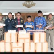 44.000 Batang Rokok Ilegal Berhasil Diamankan  Oleh Jajaran Satpol PP Kota Banjar dan Bea Cukai Tasikmalaya