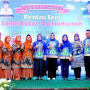 Bupati dr Hj Maya Hasmita SpOG M KM Hadiri Pentas Seni Santri Kober RA Marhamah Angkatan XVIII TA 2024-2025