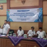 Pelantikan BPD dan Penyerahan SK Tingkat Kecamatan Cisoka