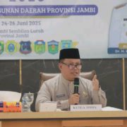 Wabup Katamso Hadiri Penilaian Kinerja  Percepatan Penurunan Stunting di Provinsi Jambi