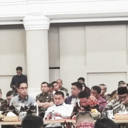 Bupati Samosir Dampingi Gubsu Terima Kunker Spesifik Komisi II DPR RI