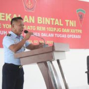 Mental Tangguh Kunci Sukses Tugas Operasi, Inilah Tema Pembekalan Pusbintal TNI di Yonif 631/ATG Kodam XII/TPR