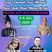 Festival Lagu Daerah dan Gau Maraja Meriahkan HUT ke-66 Kabupaten Maros