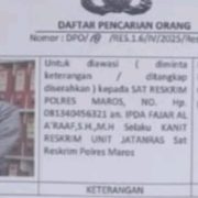 Tersangka Penganiayaan Ardi Dangko yang Sempat Buron, Akhirnya Ditangkap Polres Maros